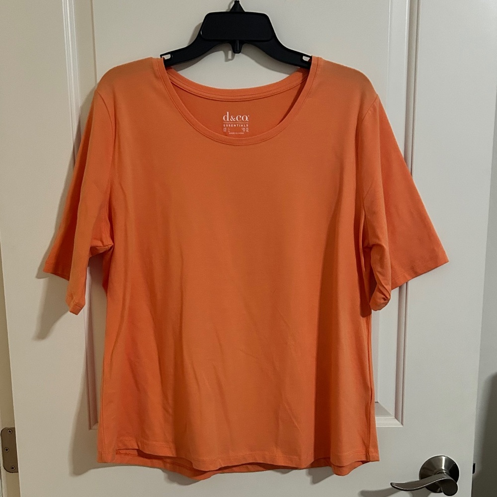 Denim & Co Essentials Tee